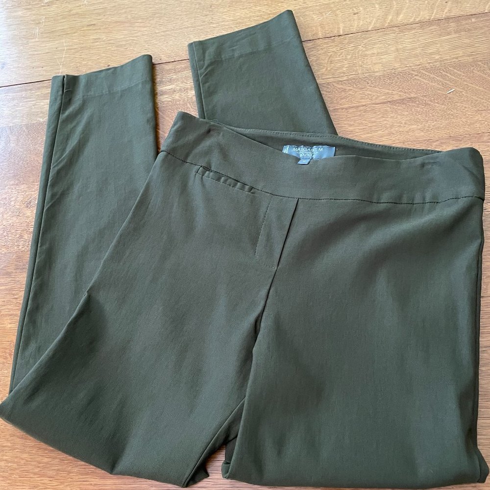 Margaret M Slimming Pants - Olive